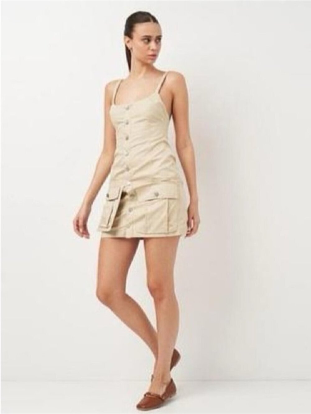 Zara Cargo Mini Dress